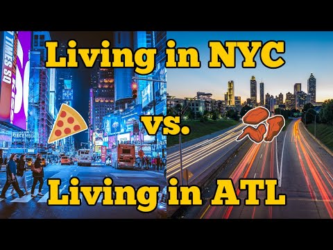 Living in NYC vs Living in Atlanta | Atlanta vs New York Full Breakdown