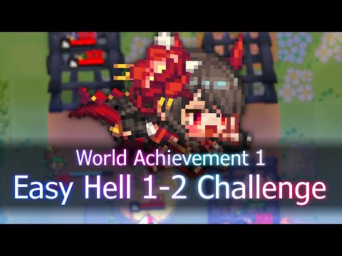 Easy Hell 1-2 Challenges | Guardian Tales World Achievement 1