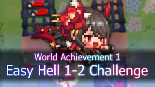 Easy Hell 1-2 Challenges | Guardian Tales World Achievement 1