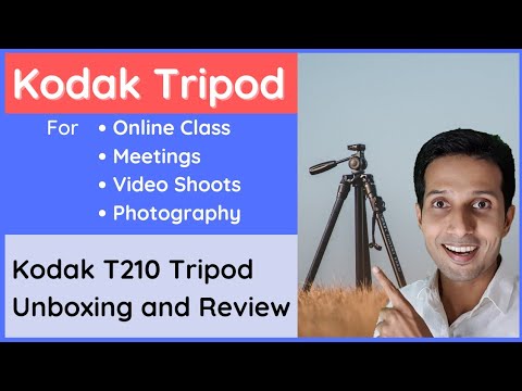 Kodak T210 Tripod | ട്രൈപോഡ് | Unboxing and Review