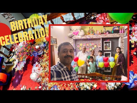 simple birthday decoration ideas at home/birthday vlog