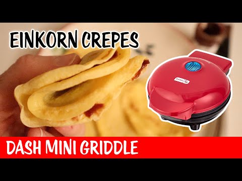 Einkorn Crepes - Dash Mini Griddle - Day 7 Bonne Maman Advent Calendar 2023