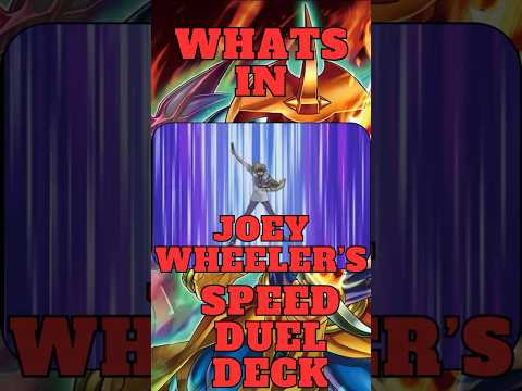 Joey's Battle City Speed Duel Deck  #yugioh #cards #yugiohcards#joeywheeler #tcg #battlecity #anime