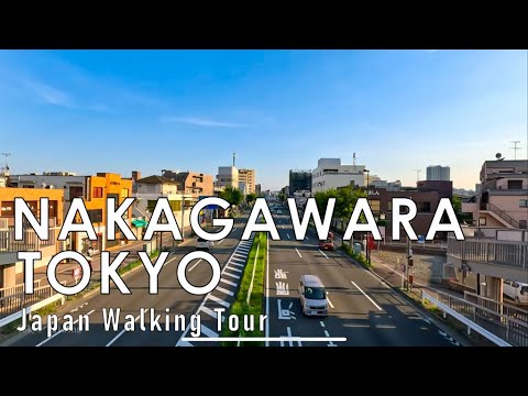 Walk in the Charming Streets of Nakagawara Tokyo Japan 4K 2024