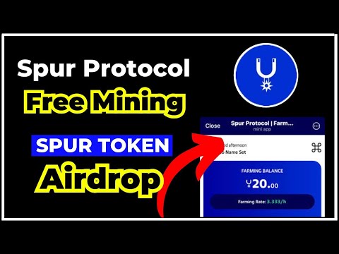 Spur Protocol Mining || Free $SPUR Airdrop || How To Mine Spur Protocol Airdrop #spurairdrop