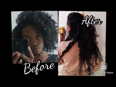 My Natural Hair Journey To Tail-Bone Length