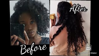 My Natural Hair Journey To Tail-Bone Length