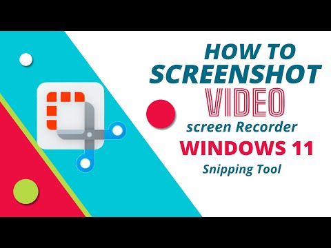 How to Screenshot on Windows 11 📸  2024  Screen Record ❤️