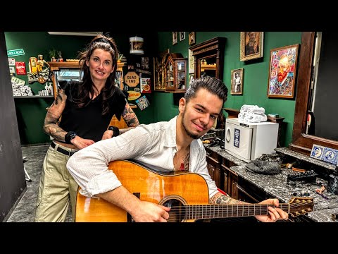 ASMR Haircut ➡️Elvis Presley or Bruno Mars? Female Barber Sarah shows a great Transformation