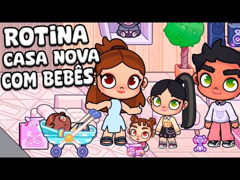 ROTINA CASA NOVA COM BEBÊS | AVATAR WORLD ROTINAS E HISTÓRIAS