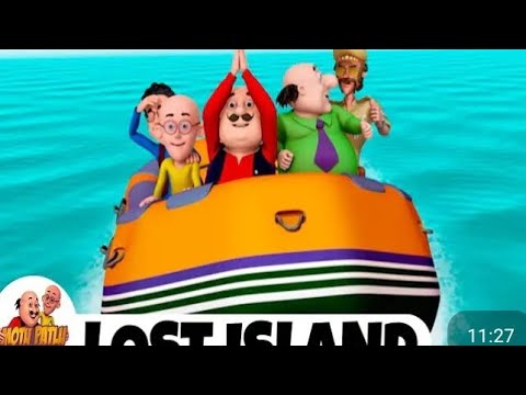 ll lost island llmotu patlu ll मोटू पतलू ll full episode 105  #funny #comedy #cartoon