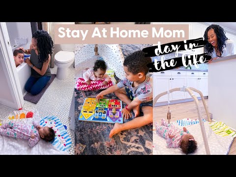 Stay At Home Mom // Day In The Life With A Baby // Working From Home With Kids And Our Routine