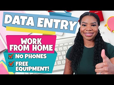 Data Entry Jobs From Home! Earn $15/Hour (FREE Equipment Provided!)