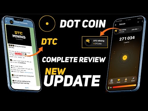 Dotcoin mining new update - collect dtc mining coins - Dtc airdrop new update - Hassan Crypto