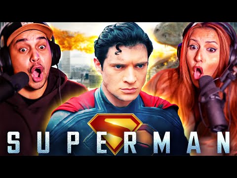 SUPERMAN (2025) TRAILER REACTION - SUPES IS BACK! - DISCUSSION