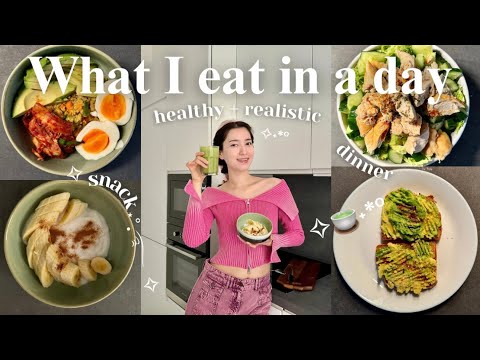 what i eat in a day | easy & home cooked meals 🍓🥑