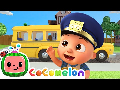 The Wheels on JJ's Bus Go Round & Round! | CoComelon Kids Songs & Nursery Rhymes