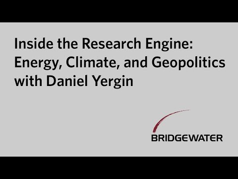 Inside the Research Engine: Energy, Climate, and Geopolitics with Daniel Yergin