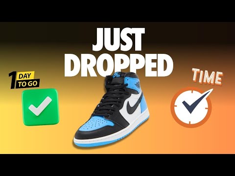 STAY CALM! Air Jordan 1 'UNC Toe' Shock Drop!