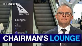 What It’s Like In The Qantas Chairman’s Lounge