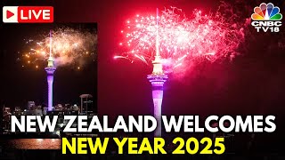 New Year 2025 LIVE: New Zealand Welcomes New Year With Fireworks Display | NYE Celebrations | N18G