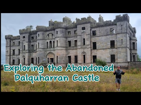 Exploring the Abandoned Dalquaharran Castle. Girvan. South Ayrshire. Scotland