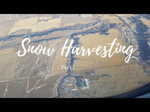 Snow Harvesting Along Edges - Part 3