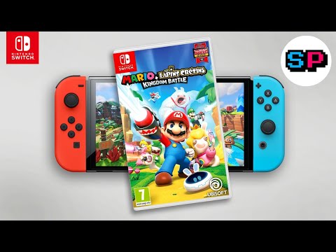 Mario + Rabbids Kingdom Battle on Nintendo Switch OLED