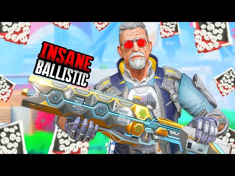 INSANE BALLISTIC 48 KILLS & 8700 DAMAGE IN TWO GAMES (Apex Legends Gameplay)