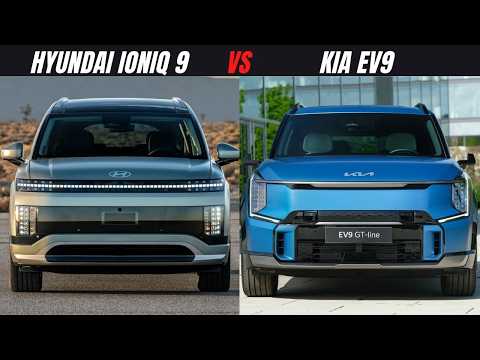 Hyundai Ioniq 9 vs Kia EV9 Whats the BEST Electric SUV for Families