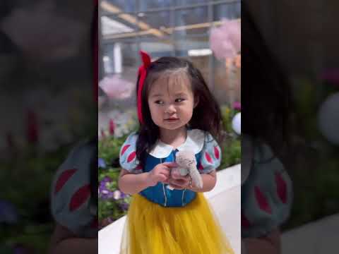 The Real Snow White #korea #cute #fun #toddler