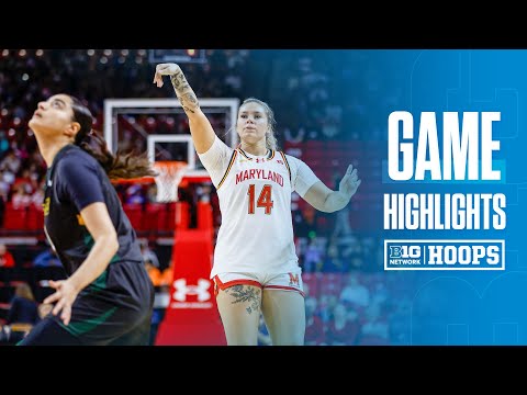 William & Mary at Maryland | Highlights | Big Ten Women's Basketball | 12/19/2024