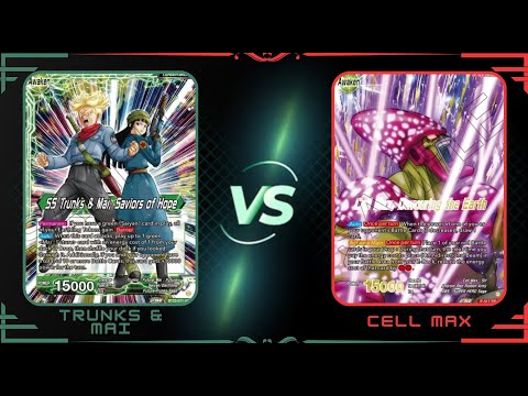 Trunks & Mai vs Cell Max : Set 23 DBS Locals