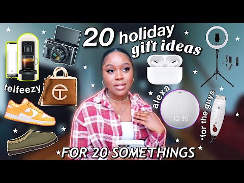 20 HOLIDAY GIFT IDEAS FOR 20 SOMETHINGS | 2021 Christmas Wishlist/ Holiday Gift Guide