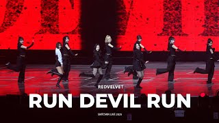 레드벨벳 (Redvelvet) RUN DEVIL RUN (소녀시대) 4K 직캠 | SMTOWN LIVE 2025 250111