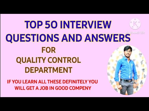 Top 50 interview Questions and Answers | Quality Control | Pharma