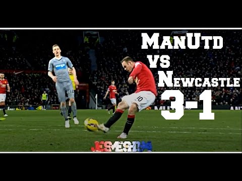 Manchester United vs Newcastle United 3-1 (HD)