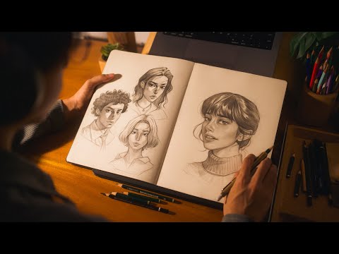 How I practice drawing Portraits