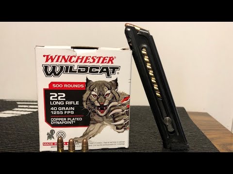 New Winchester Wildcat 22lr Ammo Review