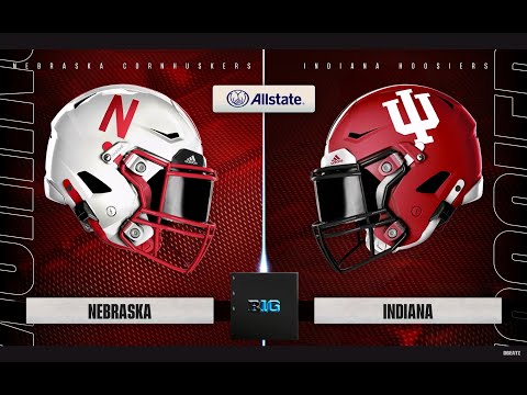 COLLEGE FOOTBALL NEBRASKA CORNHUSKERS VS. INDIANA HOOSIERS FULL GAME!