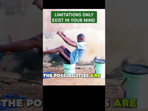 LIMITATIONS ONLY EXIST IN YOUR MIND #shorts #motivation