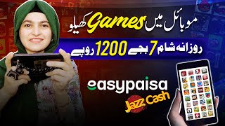 Easypaisa JazzCash New Earning Gaming App 2024~Live Withdraw🔥~New Earning App today in Pakistan 2024