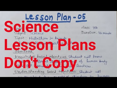 5E science lesson plan b.ed 2nd year | ignou lesson plan format for b.ed | lesson plan