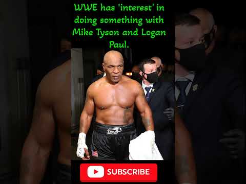 Mike Tyson vs Logan Paul #wwe #miketyson