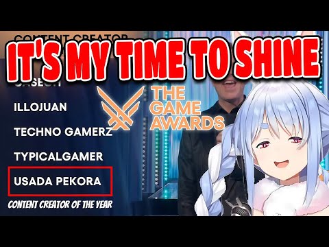 Pekora Reaction To All Of The Nominees At The Game Awards 2024 Hololive【ENG SUB】