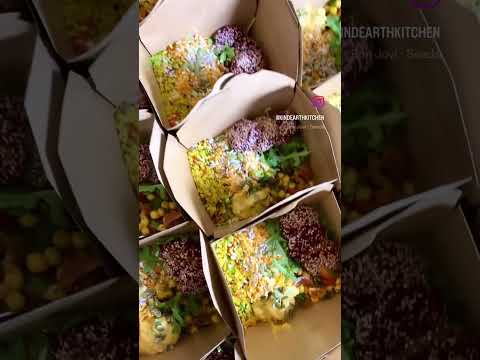 22 Plant based lunch boxes that I made for a yoga group today