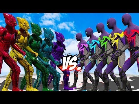 EPIC COLOR SHOWDOWN: SPIDER-MAN COLOR vs GREEN GOBLIN COLOR – WHO WILL WIN THE ULTIMATE BATTLE?