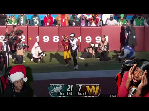 HURTS PLAYS DEFENSE? Reacting to EightSixoKris Eagles vs Commanders Week 16 Full Game Highlights!