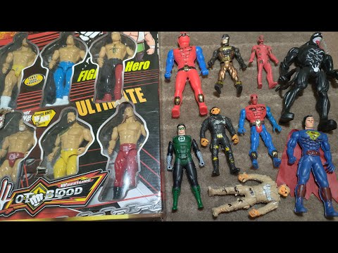 AVENGERS TOYS, UNBOXING, ACTION FIGURES, THOR VS SPIDERMAN, BATMAN VS HULK