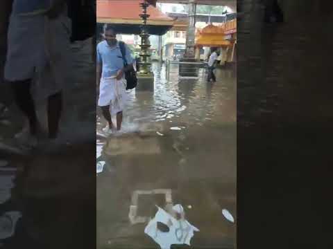 Heavy Rain Bappanadu Temple: Dakshina Kannada